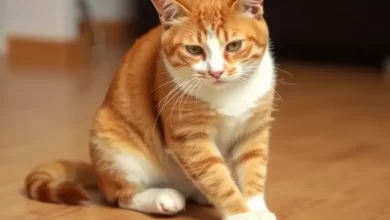 Photo of Как научить кошку чистить лапы?